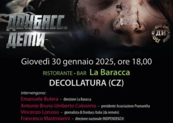 Decollatura, proiezione del docufilm “I bambini del Donbass”