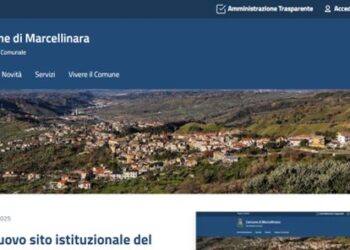 Online il nuovo sito istituzionale del Comune di Marcellinara: passo avanti in digitalizzazione e trasparenza