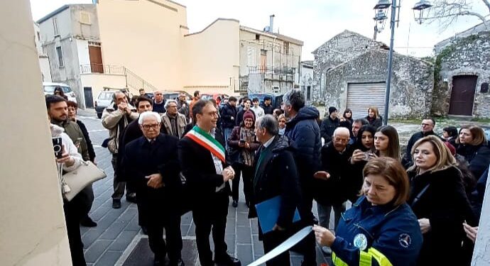 Inaugurazione della Pro Loco di Zagarise presieduta da Salvatore Tozzo