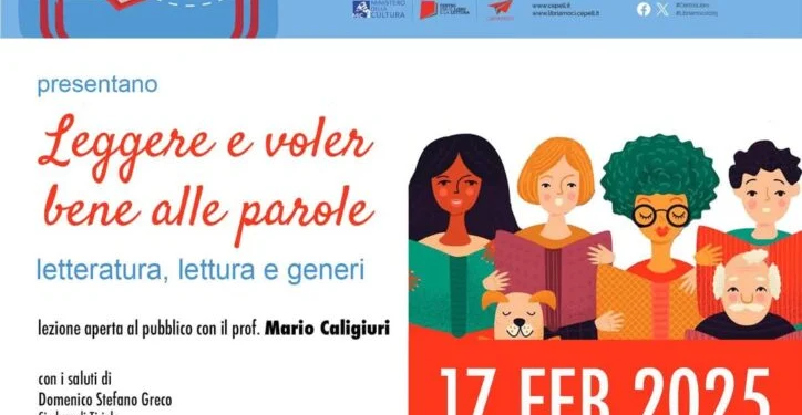 Letture in Circolo: Leggere e voler bene alle parole. La settimana di Libriamoci a Tiriolo inizia con la lezione aperta di Mario Caligiuri. Diretta trasmessa da ilReventino.it