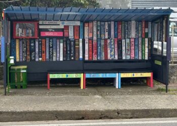 Storie in Sosta, a Soveria Mannelli la pensilina letteraria realizzata col progetto “Che impresa la scuola”