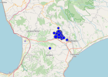 Ancora scosse di terremoto in Calabria. La più forte ad Amato 3.3 avvertita anche nel Reventino