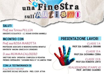 Soveria Mannelli, domani «Una finestra sull’autismo» organizzata dall’I.C. “Rodari”