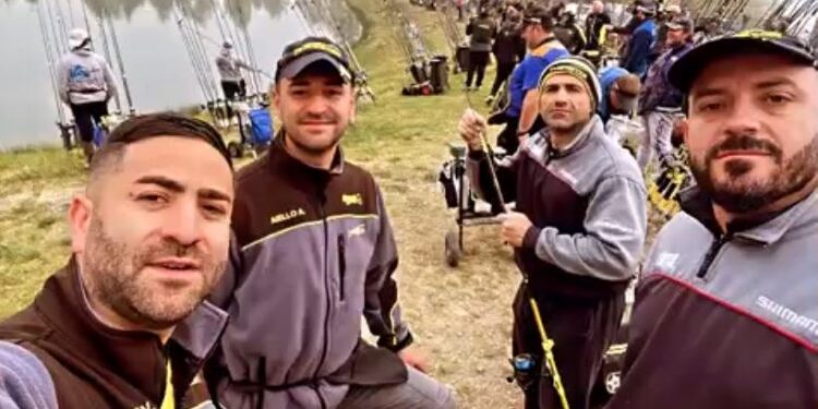 In Veneto per il campionato italiano di pesca a coppie in finale la società Asd Medio Savuto di Motta Santa Lucia