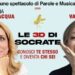 Cristina Dell’Acqua e Laura Valente al Sabato del Villaggio con lo spettacolo «Le 3D di Socrate»
