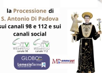 Da Lamezia Terme la diretta televisiva della Processione di Sant’Antonio