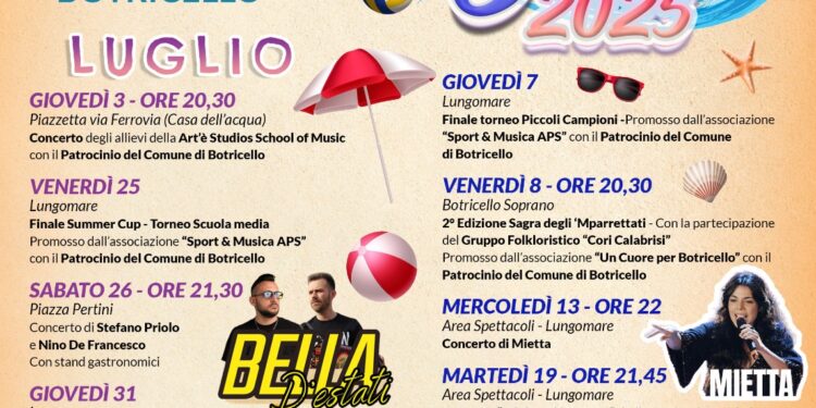 Estate a Botricello, un ricco programma di eventi da luglio a settembre