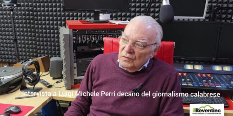 Intervista de ilReventino.it a Luigi Michele Perri decano del giornalismo calabrese