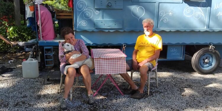 In viaggio (lento) on the road per il Pianeta di Kirsten e Pierangelo ha fatto tappa nel Reventino