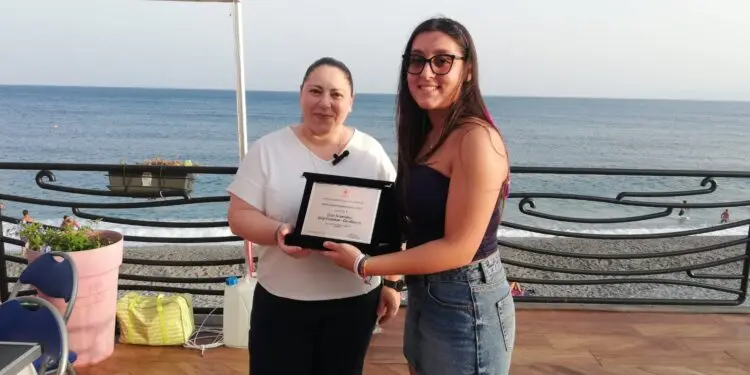 La consegna del premio