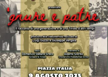 “Gnure e Patre”: La Memoria di Tiriolo Rinasce nelle Voci degli Anziani