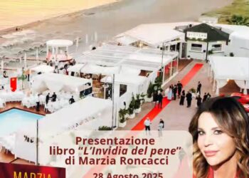 Grande attesa per la presentazione del libro di Marzia Roncacci giovedì 28 agosto a Falerna