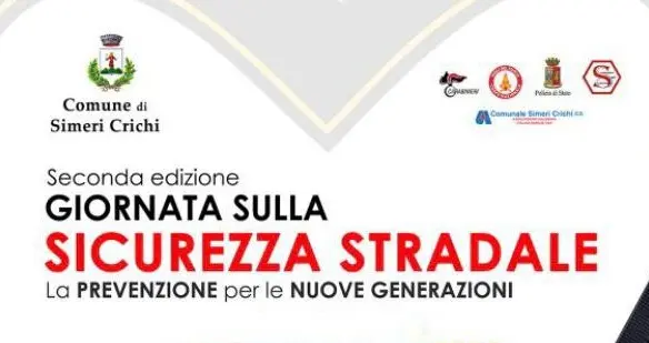 Simeri Crichi – Giornata Sicurezza Stradale di cultura ed educazione civica