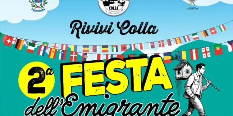 Si celebra l’Emigrante con una festa che contribuisce a far “rivivere” Colla