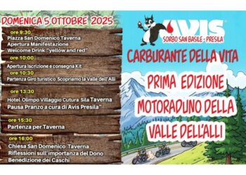 Motoraduno della Valle dell’Alli: tra motori, arte e natura nella Sila Piccola