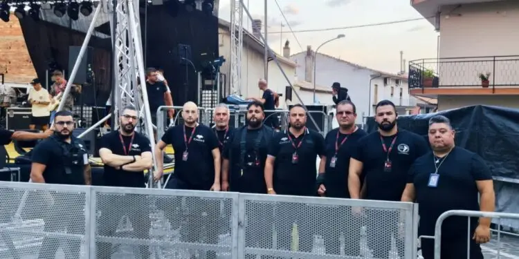 Team Cerberus e il servizio di controllo che garantisce la sicurezza degli eventi pubblici