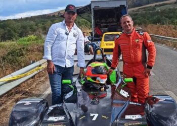 Platania, crescono i risultati per il pilota Nicola Paola Almirante nelle gare di slalom automobilistico