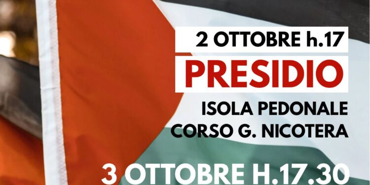 Solidarità alla Global Sumud Flotilla: Corteo a Lamezia Terme