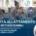 L’ASP di Catanzaro conclude con un flash mob a Soverato la Settimana Mondiale dell’allattamento materno