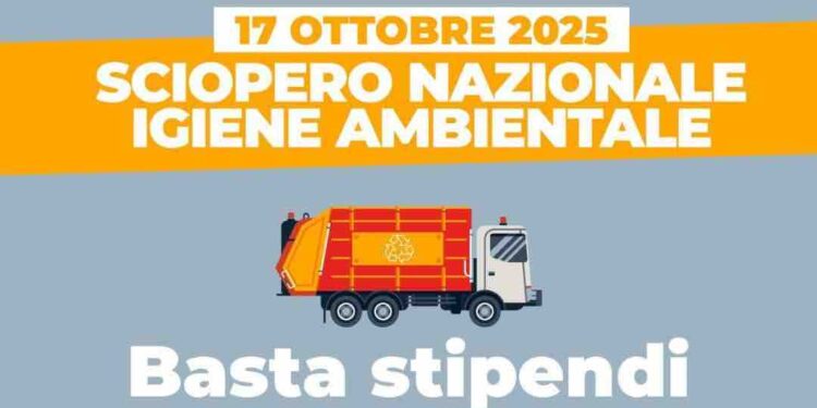 Sciopero Servizi Ambientali, venerdì 17 ottobre sit in  davanti alla sede Anci Calabria