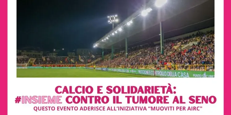 Calcio e solidarietà: #insieme contro il tumore al seno