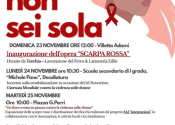 Decollatura, serie di iniziative per la Giornata internazionale per l’eliminazione della violenza contro le donne