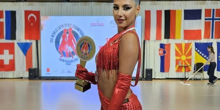 Danza, Giorgia Pucciano vicecampionessa del Mondo in Polonia