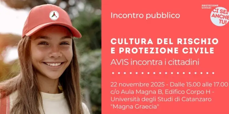 “Cultura del rischio e Protezione civile”, un incontro all’università Magna Graecia di Catanzaro