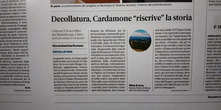 La tomba dell’Ebreo Kalonymo che morì al posto dell’Imperatore Ottone II il 14 luglio del 982