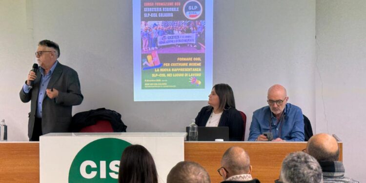 SLP-CISL Calabria, secondo modulo di formazione RSU: “Competenza e partecipazione per una rappresentanza più forte”