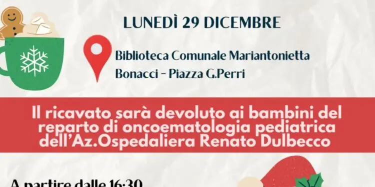 Tombolata solidale a Decollatura, un Natale di comunità e solidarietà