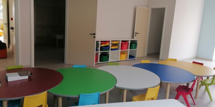 Pronta la nuova scuola dell’Infanzia con le aree dedicate alla sperimentazione, osservazione e condivisione
