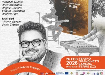 Lamezia Terme, presentazione-spettacolo del romanzo Calùra di Saverio Gangemi, menzione speciale al Premio Calvino