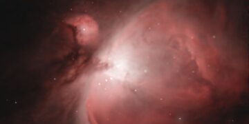 La Nebulosa di Orione (M42) in una foto di Luca Colistra