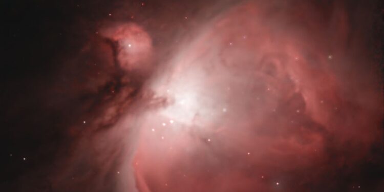 La Nebulosa di Orione (M42) in una foto di Luca Colistra