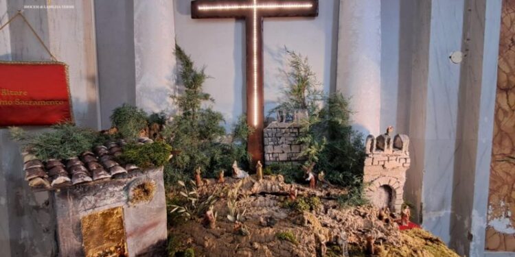 Decollatura, anche quest’anno il “Presepe Pasquale” nella parrocchia della frazione Adami