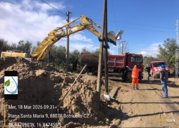 Botricello, avviato un programma di lavori per la sicurezza di Contrada Santa Maria