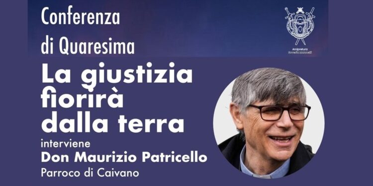 Don Maurizio Patricello a Soveria Mannelli per la Conferenza di Quaresima “La giustizia fiorirá dalla terra”
