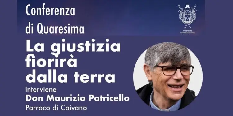 Don Maurizio Patricello a Soveria Mannelli per la Conferenza di Quaresima “La giustizia fiorirá dalla terra”