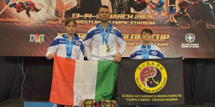 Wushu, successi internazionali per la Scuola Shen Xin all’Acropolis Open di Atene