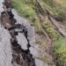 Marcedusa, cede altro pezzo di strada provinciale