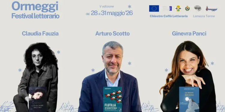 Ormeggi 2026: ufficializzati i primi nomi del Festival Letterario di Lamezia Terme