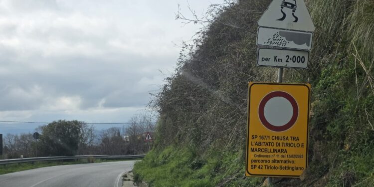 La strada provinciale nel tratto Marcellinara-Tiriolo riapre tra pochi giorni