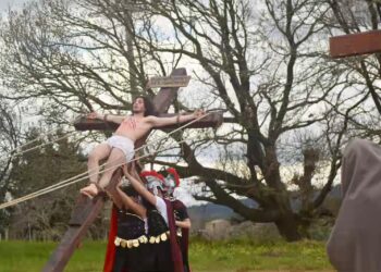 A Vena di Maida rappresentata La Passione di Cristo