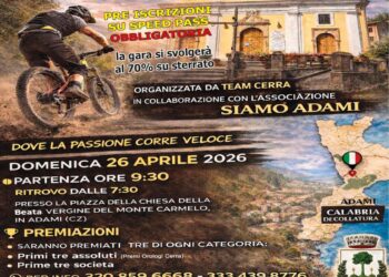 Sport, in diretta sul canale Youtube de ilReventino.it la gara regionale di MTB XC: tappa di Adami