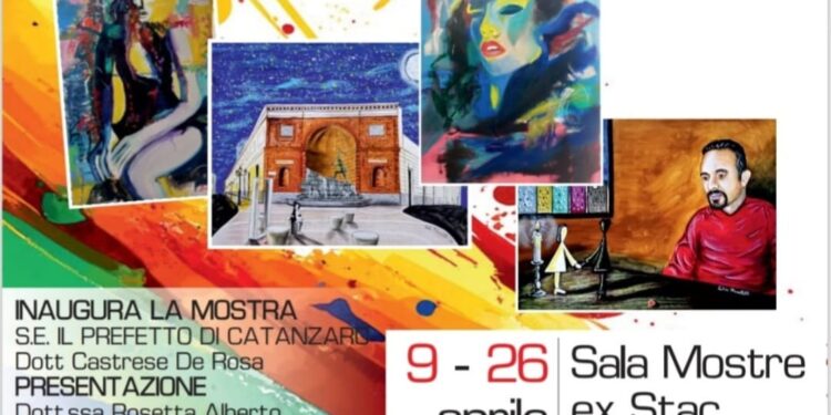 “Abbracci Cromatici”: l’arte di Apollonia Nanni e Fabio Mazzitelli in mostra a Catanzaro