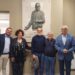 Al “Costanzo” il testimone di giustizia Rocco Mangiardi. Il M° Carnevali dona un opera dedicata a don Luigi Costanzo