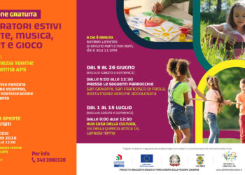 Al via i laboratori estivi gratuiti di arte, musica, sport e gioco del progetto “Intrecci Abitiamo il Lametino” di  ARCI Lamezia Terme Vibo Valentia APS