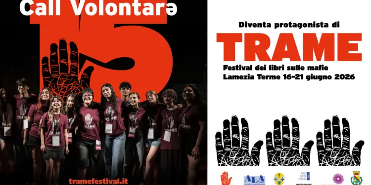 Trame15. Aperta la call per i/le volontarə della XV edizione