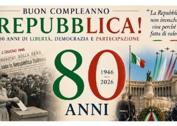 Io e la Repubblica Italiana in questo giorno di festa nazionale